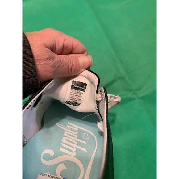 Men’s Diamond Supply Co Yacht Club Boat Shoes Size 9.5 Color Black - Picture 6 of 10